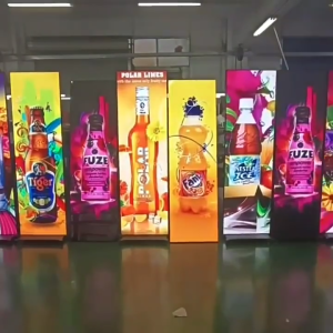 จอ LED ตั้งพื้น P2.5 ขนาด 640 X 1920 มม. เคลื่อนย้ายง่าย มีล้อ LED Poster สำหรับอีเวนต์ ร้านค้า