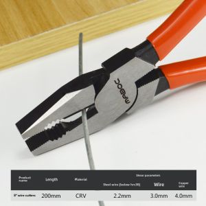 Multi-Functional Wire Cutter Industrial-Grade Labor-Saving Eccentric Japanese-Style 8-Inch Vice Cable Pulling Tool Chrome Vanadium Alloy For Home