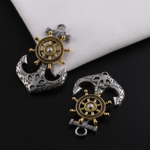 จี้เรือกสวนดินเผาสไตล์ยุคกลางศตวรรษ จี้กุญแจ DIY ทำมือ จี้ติดกระเป๋า วัสดุอุปกรณ์ทำเครื่องประดับ จี้เรือกสวนดินเผา