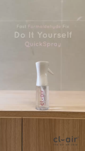 cl-air SG QuickSpray Premium Anti-Odour Formaldehyde Remover Spray 200ml