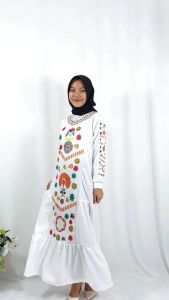 Gamis Slavia Oversize Maxi Dress WYNOLA 744: Pilihan Elegan Untuk Wanita