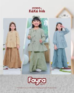 SETELAN ANAK KEKE KIDS FAYRA BLOUSE & FAYRA ROK ANAK TERBARUU DAILY CASUAL ANAK KEKINIAN TERMURAHHHH