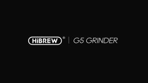 HiBREW G5 48mm Conical Burr Electric Coffee Grinder Stepless Adjustable Compact Portable Bean Mill for Home Espresso & Turkish Coffee