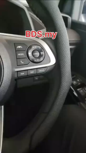 5D Nappa Leather Car Steering Wheel Cover  Ultra-Thin Anti-slip Grip Breathable Universal D-Shape