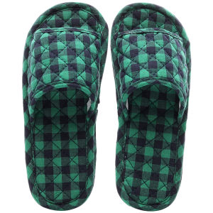 Korean Style Cotton Slippers Indoor Quiet Soft Bottom Floor Mat Compatible with Wooden Floor Spring Summer Autumn Machine Washable