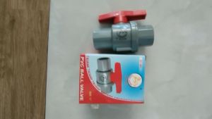 Van Khóa Nước Taijaan Đài Loan Nhựa PVC Tay Đỏ 42