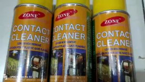 Pembersih Alat Elektronik Elektrikal Zone Contact Cleaner 400ml Kontak Clener