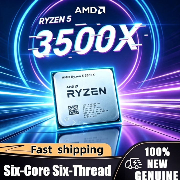 AMD | AMD Ryzen 5 3500X R5 3500X Six-Core Six-Thread 3.6GHz CPU