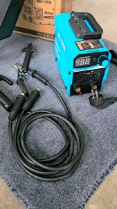 Mesin Pengelasan IGBT Biru: Mesin Las Inverter 450 Watt Murah Kecil