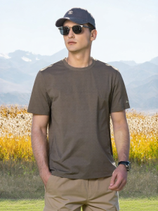 Enjeolon | Sweat-wicking Quick-dry Breathable T-shirt Men Summer Sport Tee