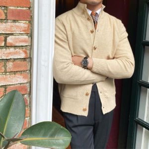 Warm Autumn/Winter Single Breasted Knitted Cardigan