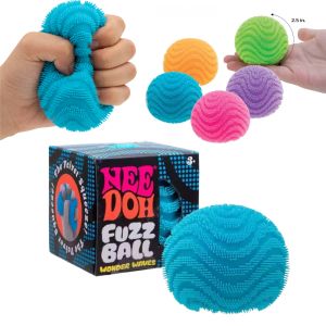 Schylling NeeDoh Fuzz Ball Series Stress Relief Toys Suitable Desktop Ornament For People Under Pressure Fun Soft Stress Ball