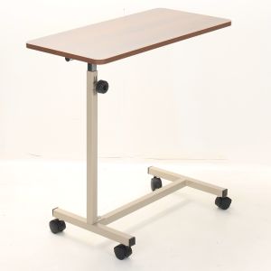 Thickened Steel Care Bed Dining Table*Mobile Meal Board/Adjustable Bedside Table*Medical Rehabilitation Table Simple Modern Home Furniture