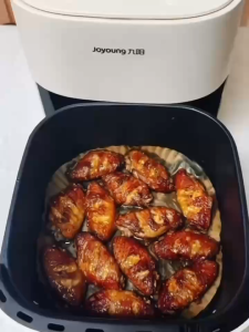 5L Air Fryer Large Capacity Oven 360 Viewing Window Digital Touchscreen Healthy Cooker Smart Non-Stick Fryer