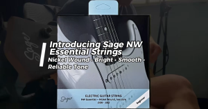 Sage Electric Guitar Strings – Nickel Wound | Bright Tone | Gauge 9–42 / 10–46