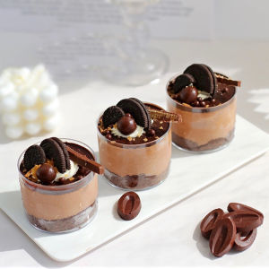 Cốc Nhựa Trong Suốt Dày Hình Tròn Cỡ Lớn 200ml Dùng Để Trang Trí Bàn Tiệc Cưới Cốc Đựng Trà Giải Khát Cốc Đựng Đồ Ăn Nhẹ