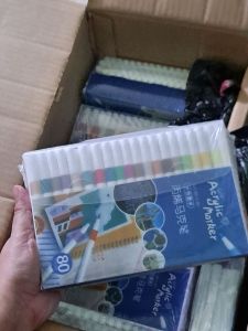 Acrylic Markers Set of 80 Colors for Art and Design