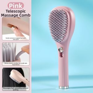 Magic Stretchable Hair Comb Massage Scalp Cleaning Hair Care Comb Anti-Static Smooth Hair Home Use High Aesthetic Value