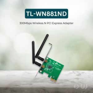 TP-Link TL-WN881ND 300Mbps Wireless N PCI Express Adapter  Wi-Fi Adapter for PC  Wi-Fi Receiver for PC