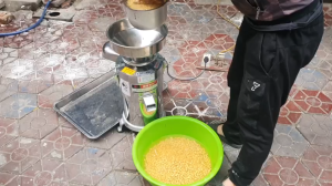 MÁY XAY ĐẬU NÀNH - MÁY XAY SỮA BẮP - MÁY XAY VẮT ĐẬU NÀNH LIÊN HOÀN INOX 304 SÁNG BÓNG