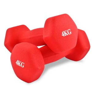GIOCOSO Dumbbell ดัมเบลยาง 4 Kg รุ่น-Q304 ดัมเบล BG