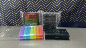 21 Sekat Kotak Organizer Obat Kotak Obat Mini Portable