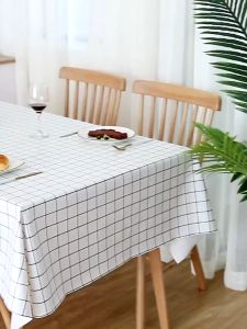 พร้อมส่ง/ ผ้าปูโต๊ะ ผ้าคลุมโต๊ะ ผ้าปูโต๊ะ กันน้ำและกันเปื้อน ทำความสะอาดง่าย ผ้าปู ผ้าปูกันเปื้อน ปูโต๊ะ