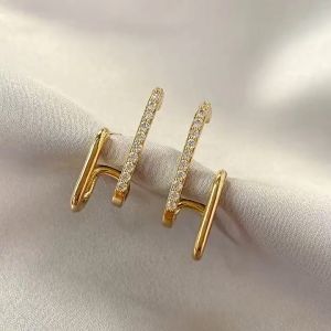 Anting Wanita Korea Model Hiasan Permata Stud Earrings & Aksesoris Hijab