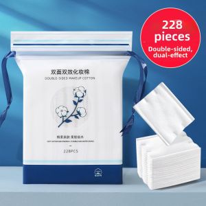 WIND LOVES FLOWERS | 3-Layer Thick Nonwoven Soft Moisturizing Lint-Free Double-Sided Water-Saving Facial Cotton Pads
