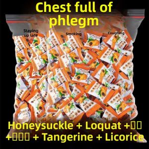 Explosive Licorice Persimmon Cake Throat Soothing Soft Candy Non-Coughing Lungs Clearing Loquat Seaweed Leisure Snacks