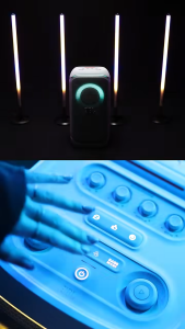 JBL PartyLight Stick | Build-In Mic with a Music Detection Algorithm | IPX4 Splashproof