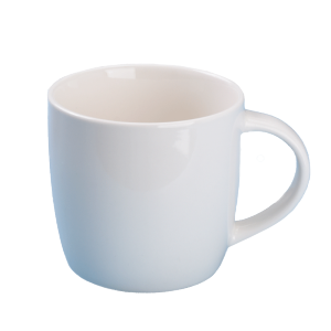 Matte Black Ceramic Cup Large Capacity Nordic Style Simple White Mark Cup Thick Tall Fat Mouth Water Cup for Adults under 9.9 Yuan