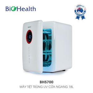 Máy Tiệt Trùng UV Biohealth BH5700 Công Nghệ PTC Đèn UV-LED Khử Trùng Tiệt Trùng 9999% Vi Khuẩn An Toàn Với Trẻ Em
