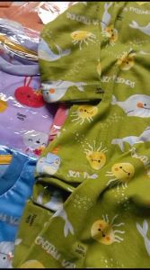 PAKET 100RB DAPAT 5 SETEL PENDEK PENDEK Almediina MECCA.HP Setelan Baju Tidur Anak Lengan Pendek Celana Pendek Motif Print