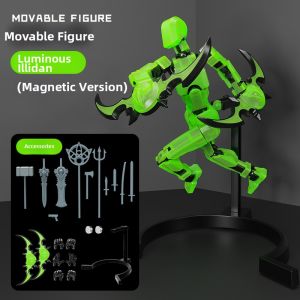 XIONGBUFAN | Magnetic 3D Printed Moveable Joints Dummy Figurine