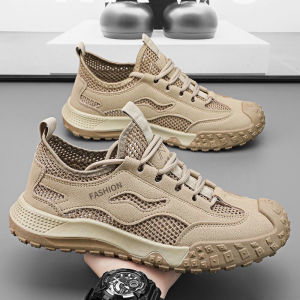 Breathable Hollow Mesh Slip-Resistant Work Shoes