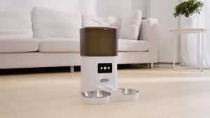 MEOWWOWP wifi Automatic Pet Feeder / Dispenser Makanan Otomatis Anjing Kucing / Tempat Makan Hewan Ortomatis 6 liter
