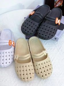 ECAC | Dép Nữ Kiểu Mary Jane Đế Dày Đóng Mũi