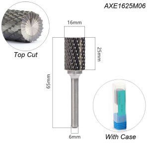 Style A Top Cut Tungsten Rotary File Carbide Burr Mill Cutter Pneumatic Die Grinder Abrasive Tool Drill Bur Bit For Metal Wood