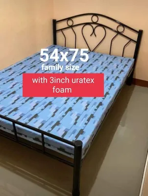 HEAVY DUTY BEDFRAME WITH URATEX FOAM SET