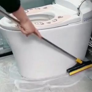 Cây chà sàn 2-1 chổi chà sàn nhà tắm thông minh 2 chức năng cào gạt đẩy nước chà sân sàn nhà tắm nhà vệ sinh xoay 120 độ tiện dụng quét sạch mọi vết bẩn mọi ngóc ngách hiệu quả chi phí(Freeship-HCM)