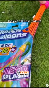 [TERMURAH]Happy Baby Balloons Magic Bunch Water Balloon 37 pcs Balon Air 37 pcs Perang Bom Mainan