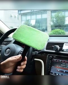 WINDSCREEN STICK CLEANER Windshield Brush Front Window Towel Cloth Rain Mist Rain fog Cleaner