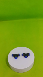 Konektor Slip Lock T Fitting Pneumatic T 6x6x6mm Irigasi -10pc