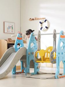 3 in 1 Slide Swing for Kids Amusement Park Slide Playground Slide and Swing Set