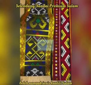 sandai /selendang/ selempang / welcome guest gift borneo tradisional tradisi