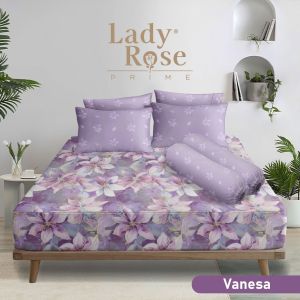 LADY ROSE - Sprei/seprai lady rose prime King 180x200 Tinggi 30cm