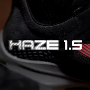 terbaru 910 Nineten Haze 1.5 Sepatu Lari - Hitam/Abu/Merah