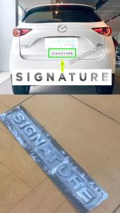 Tem Chữ Signature Dán Duôi Xe Mazda CX5 - Logo Chữ Nổi Signature Dán Duôi Xe Mazda CX5