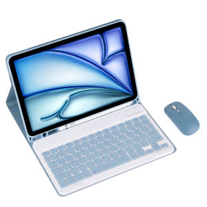 Keyboard Case & Mouse for OnePlus Pad Go 11.4inch Tablet Detachable Wireless Keyboard Cover with Built-in Pen Holder